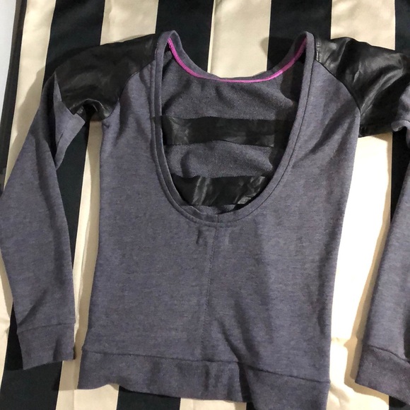 SUPER Brand Leather embellished sweater - Picture 4 of 7